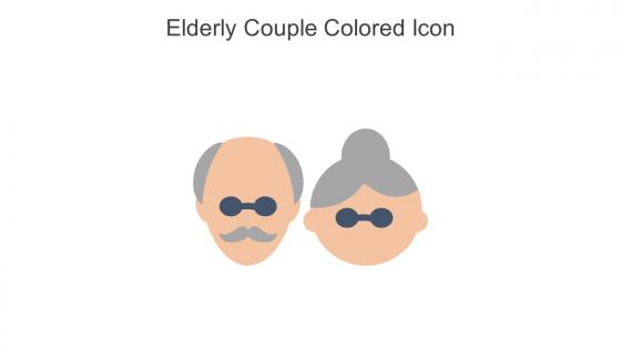 Elderly Couple Colored Icon In Powerpoint Pptx Png And Editable Eps Format