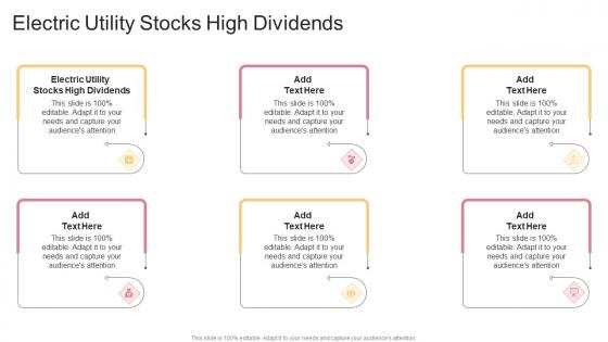 Electric Utility Stocks High Dividends In Powerpoint And Google Slides Cpb