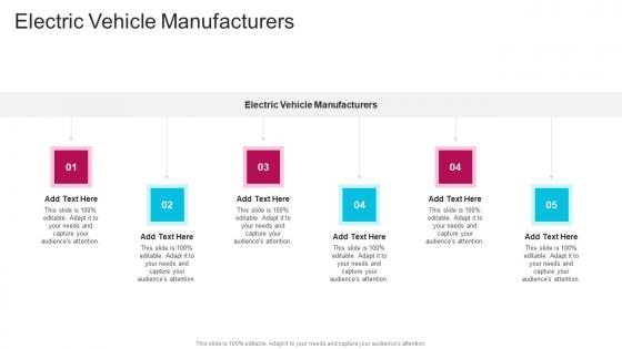 Electric Vehicle Manufacturers In Powerpoint And Google Slides Cpb