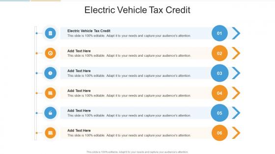 Electric Vehicle Tax Credit In Powerpoint And Google Slides Cpb