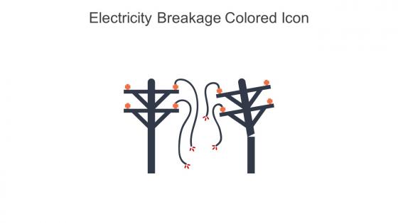 Electricity Breakage Colored Icon In Powerpoint Pptx Png And Editable Eps Format