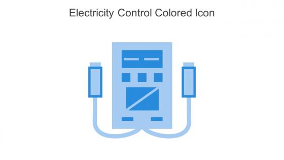 Electricity Control Colored Icon In Powerpoint Pptx Png And Editable Eps Format