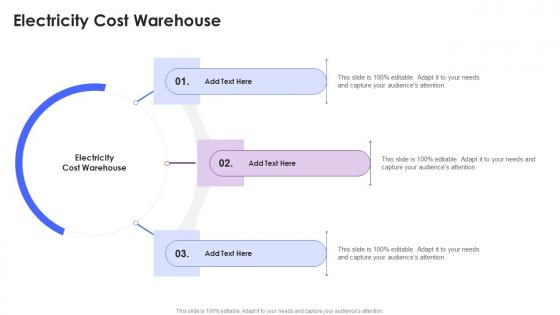 Electricity Cost Warehouse In Powerpoint And Google Slides Cpb