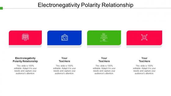 Electronegativity Polarity Relationship Ppt Powerpoint Presentation Slides Grid Cpb