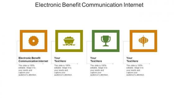 Electronic benefit communication internet ppt powerpoint presentation slides cpb