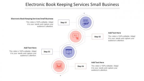 Electronic Book Keeping Services Small Business Ppt Powerpoint Presentation Icons Cpb