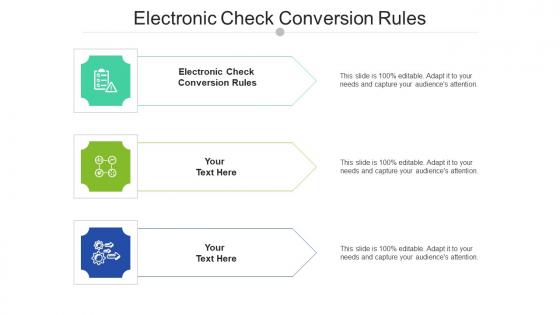 Electronic check conversion rules ppt powerpoint presentation summary skills cpb