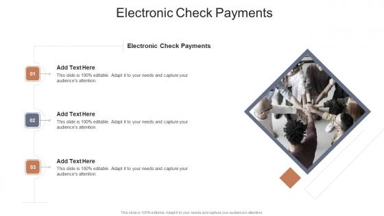 Electronic Check Payments In Powerpoint And Google Slides Cpb