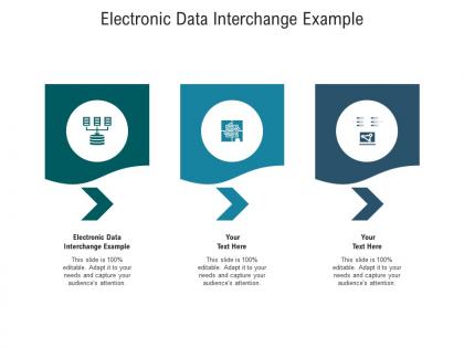 Electronic data interchange example ppt powerpoint presentation slides infographic template cpb