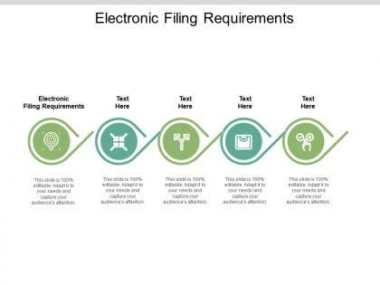 Electronic filing requirements ppt powerpoint presentation outline outfit cpb