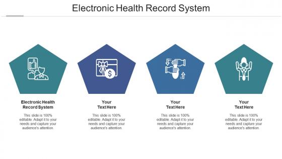 Electronic health record system ppt powerpoint presentation professional sample cpb