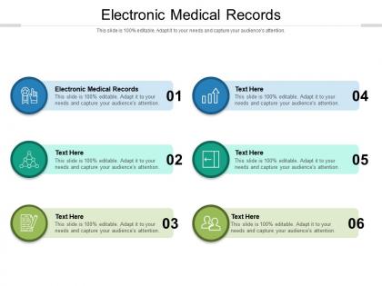Electronic medical records ppt powerpoint presentation icon layouts cpb