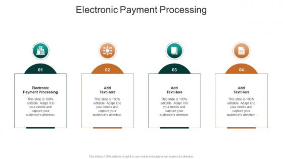 Electronic Payment Processing In Powerpoint And Google Slides Cpb
