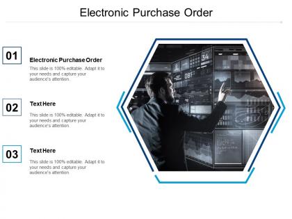 Electronic purchase order ppt powerpoint presentation layouts show cpb