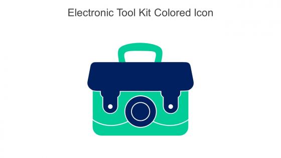 Electronic Tool Kit Colored Icon In Powerpoint Pptx Png And Editable Eps Format