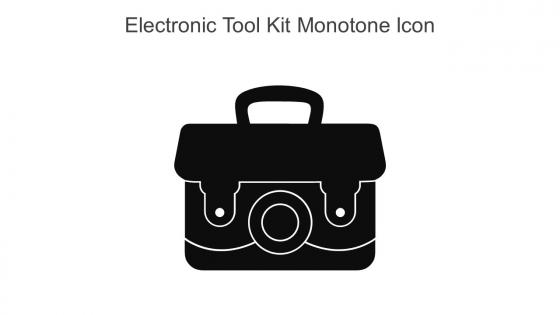 Electronic Tool Kit Monotone Icon In Powerpoint Pptx Png And Editable Eps Format