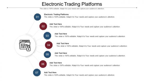 Electronic Trading Platforms Ppt Powerpoint Presentation Portfolio Deck Cpb