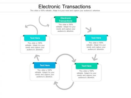 Electronic transactions ppt powerpoint presentation layouts example cpb