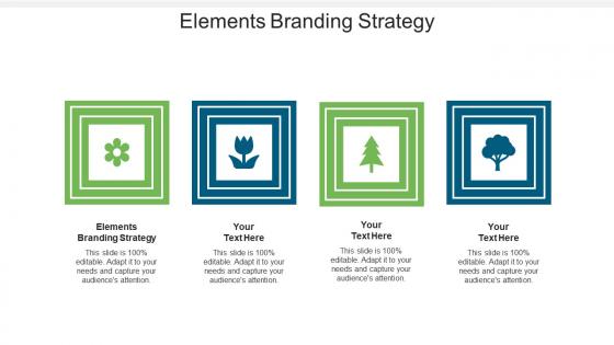 Elements branding strategy ppt powerpoint presentation slides picture cpb