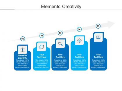 Elements creativity ppt powerpoint presentation infographic template master slide cpb