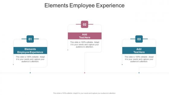 Elements Employee Experience Workplace Culture In Powerpoint And Google Slides Cpb