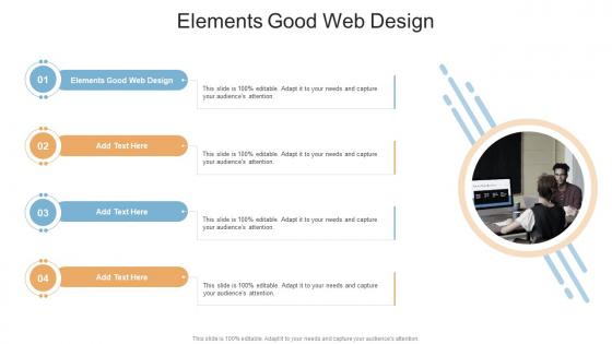 Elements Good Web Design In Powerpoint And Google Slides Cpb