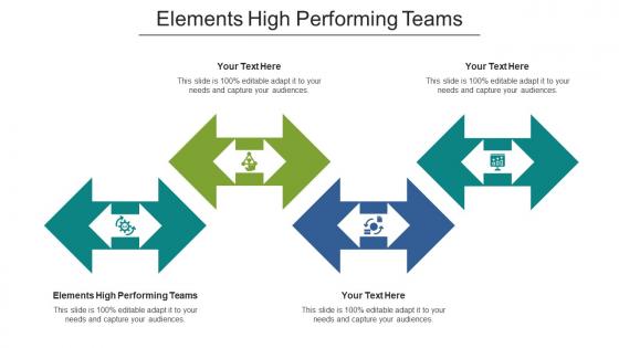 Elements High Performing Teams PowerPoint Presentation and Slides PPT ...