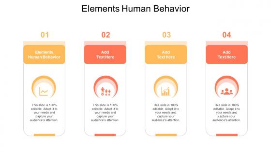 Elements Human Behavior In Powerpoint And Google Slides Cpb