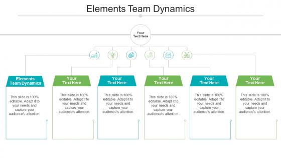 Elements team dynamics ppt powerpoint presentation professional model cpb