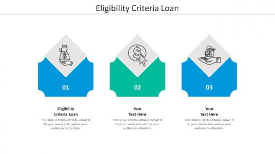 Eligibility criteria loan ppt powerpoint presentation styles graphics pictures cpb