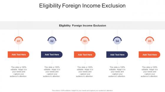 Eligibility Foreign Income Exclusion In Powerpoint And Google Slides Cpb