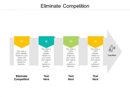 Eliminate competition ppt powerpoint presentation pictures shapes cpb