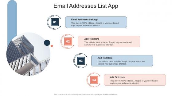 Email Addresses List App In Powerpoint And Google Slides Cpb