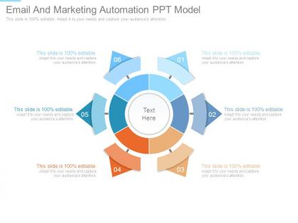 Email and marketing automation ppt model