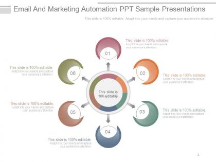 Email and marketing automation ppt sample presentations