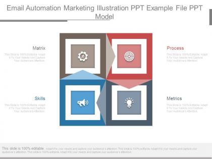 Email Automation Marketing Illustration Ppt Example File Ppt Model