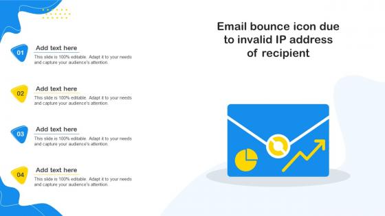 Email Bounce Icon Due To Invalid IP Address Of Recipient