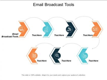 Email broadcast tools ppt powerpoint presentation styles design templates cpb
