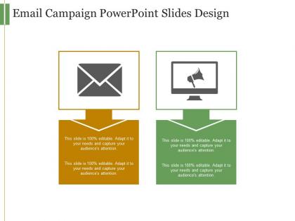 Email campaign powerpoint slides design