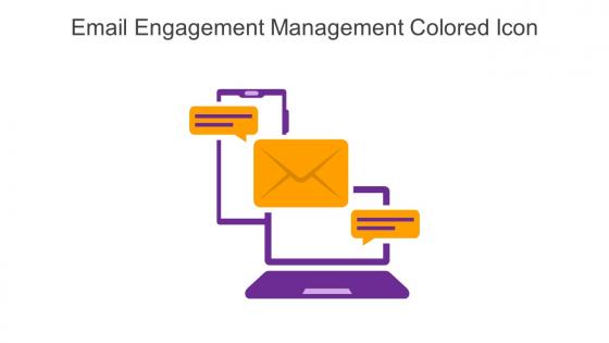 Email Engagement Management Colored Icon In Powerpoint Pptx Png And Editable Eps Format