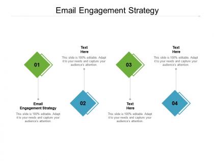 Email engagement strategy ppt powerpoint presentation infographic template cpb