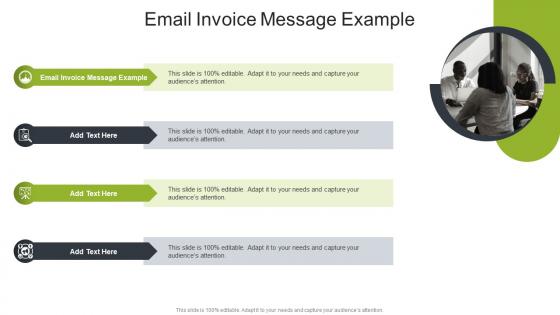 Email Invoice Message Example In Powerpoint And Google Slides Cpb