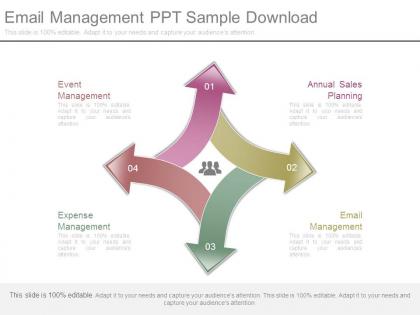 Email management ppt sample download
