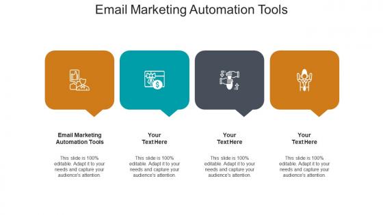 Email marketing automation tools ppt powerpoint presentation inspiration download cpb