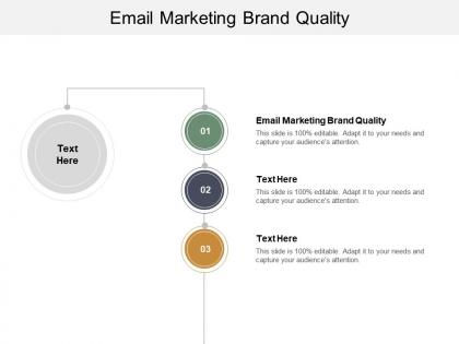 Email marketing brand quality ppt powerpoint presentation layouts icon cpb