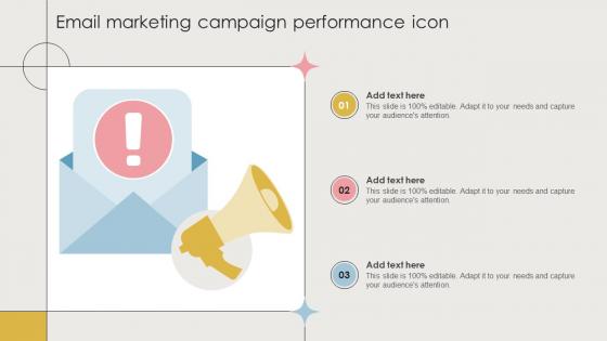 Email Marketing Campaign Performance Icon