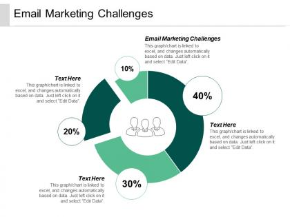 Email marketing challenges ppt powerpoint presentation gallery portfolio cpb