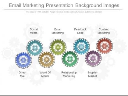 Email marketing presentation background images