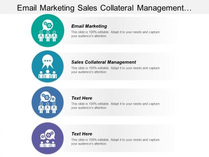 Email marketing sales collateral management keyword analysis planning
