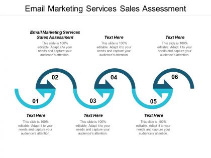 Email marketing services sales assessment ppt powerpoint presentation model background designs cpb